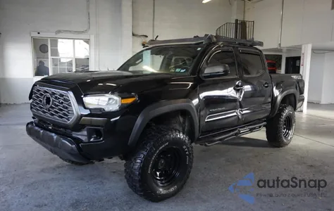 2021 Toyota Tacoma Double Cab из США, поврежденный, VIN 3TMCZ5AN3MM420851